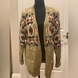 Liz wear, size large, very warm sweater jacket